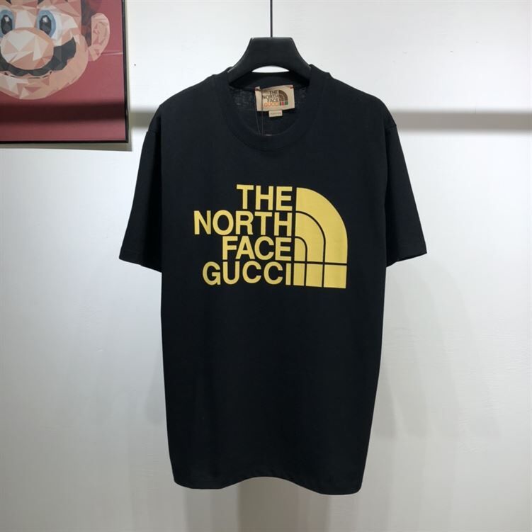 THE NORTH FACE X GUCCI OVERSIZE T-SHIRT IN BLACK – GGS002