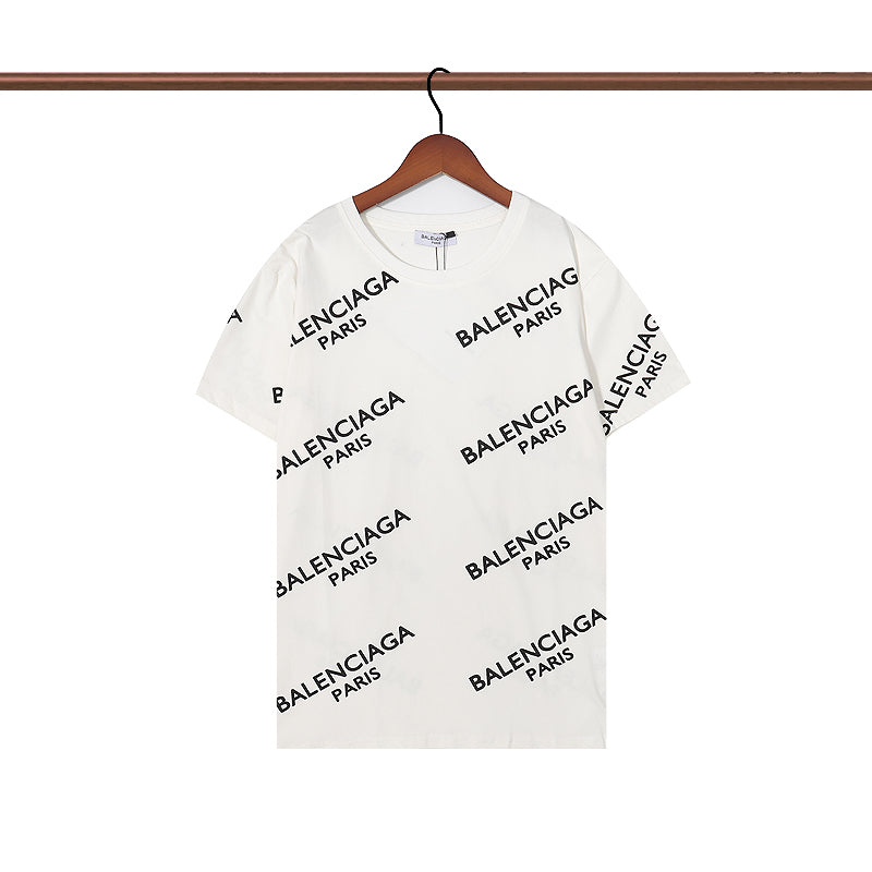 Balenciga logo tee qn821 white