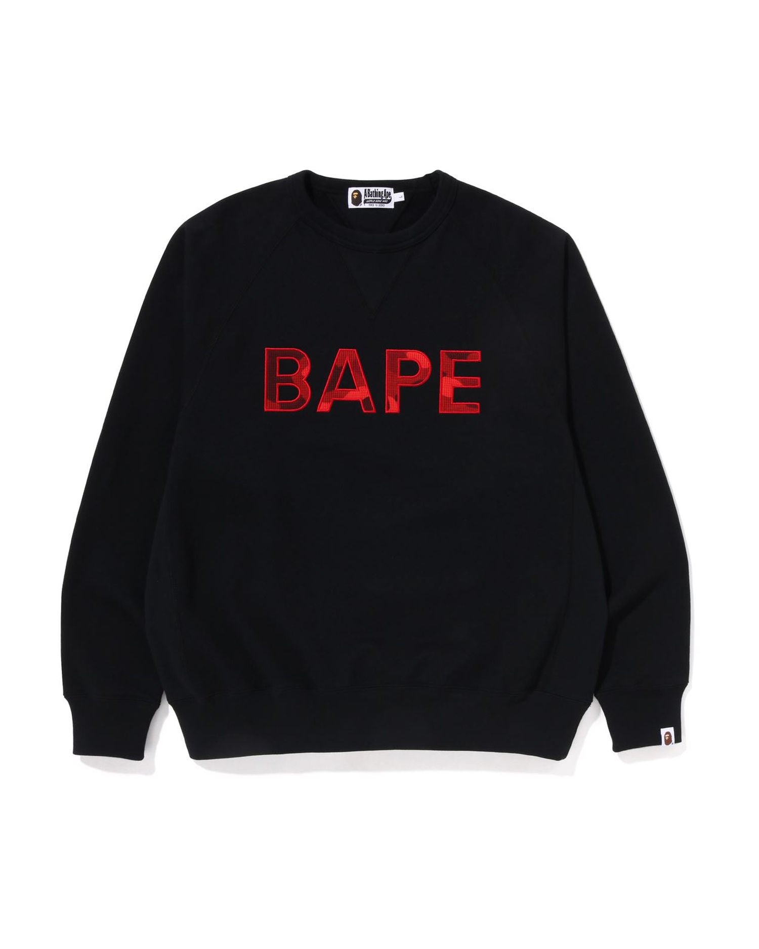 A Bathing Ape Patch Relaxed Fit Crewneck