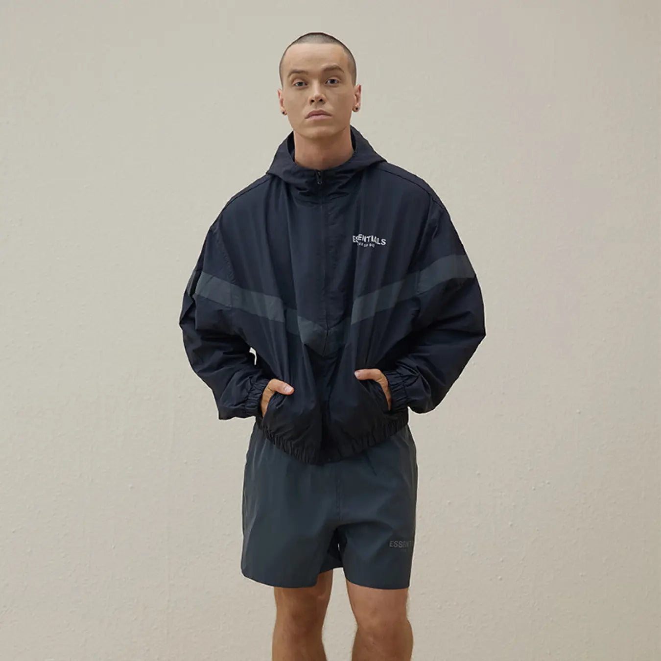 FOG FEAR OF GOD American double thread reflective jacket ESSENTIALS casual top