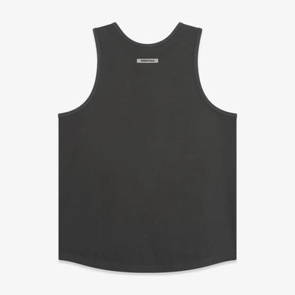 FOG FEAR OF GOD vest ESSENTIALS casual loose bottoming shirt black