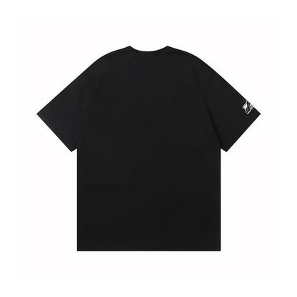 WE11DONE WD Letter Print Tee Black