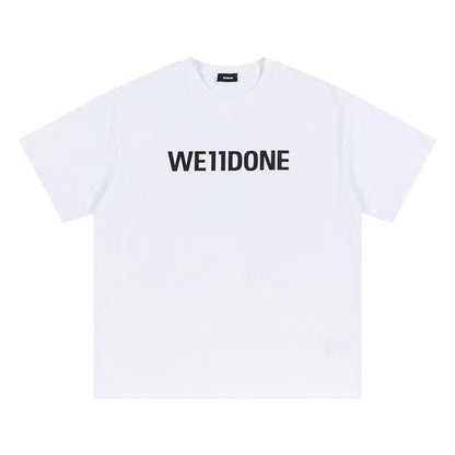 WE11DONE Logo Tee White