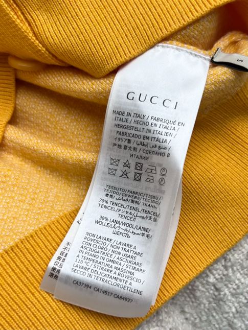 GUCCI GG WOOL JACQUARD CARDIGAN – GCK027