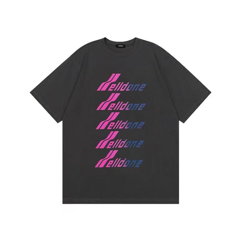 WE11DONE Track 2023 Logo Tee Grey