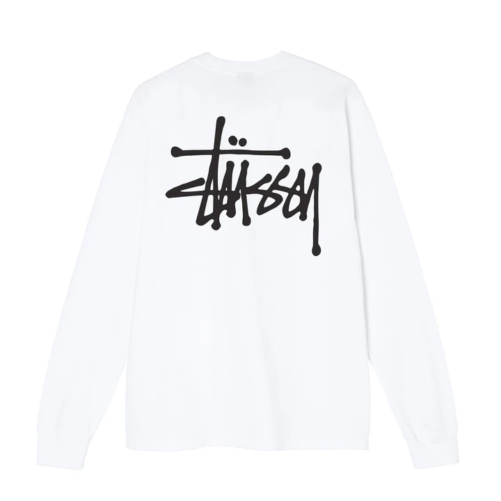 STUSSY BASIC LONG SLEEVE TEE