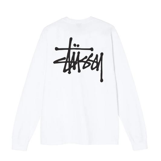 STUSSY BASIC LONG SLEEVE TEE