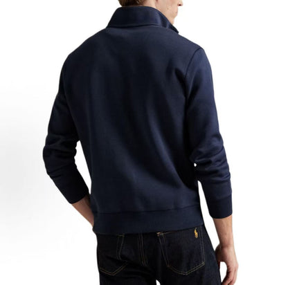 Ralph Lauren Double Knit Quarter-Zip Pullover Shirt Sweater Men's Style