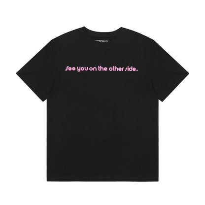 Travis Scott  UFO Print T shirt Black