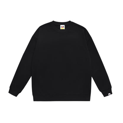 A Bathing Ape World Gone Mad Print Hoodie Black