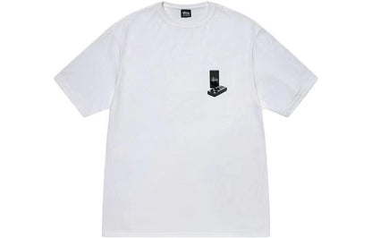 STUSSY DOMINO'S TEE WHITE