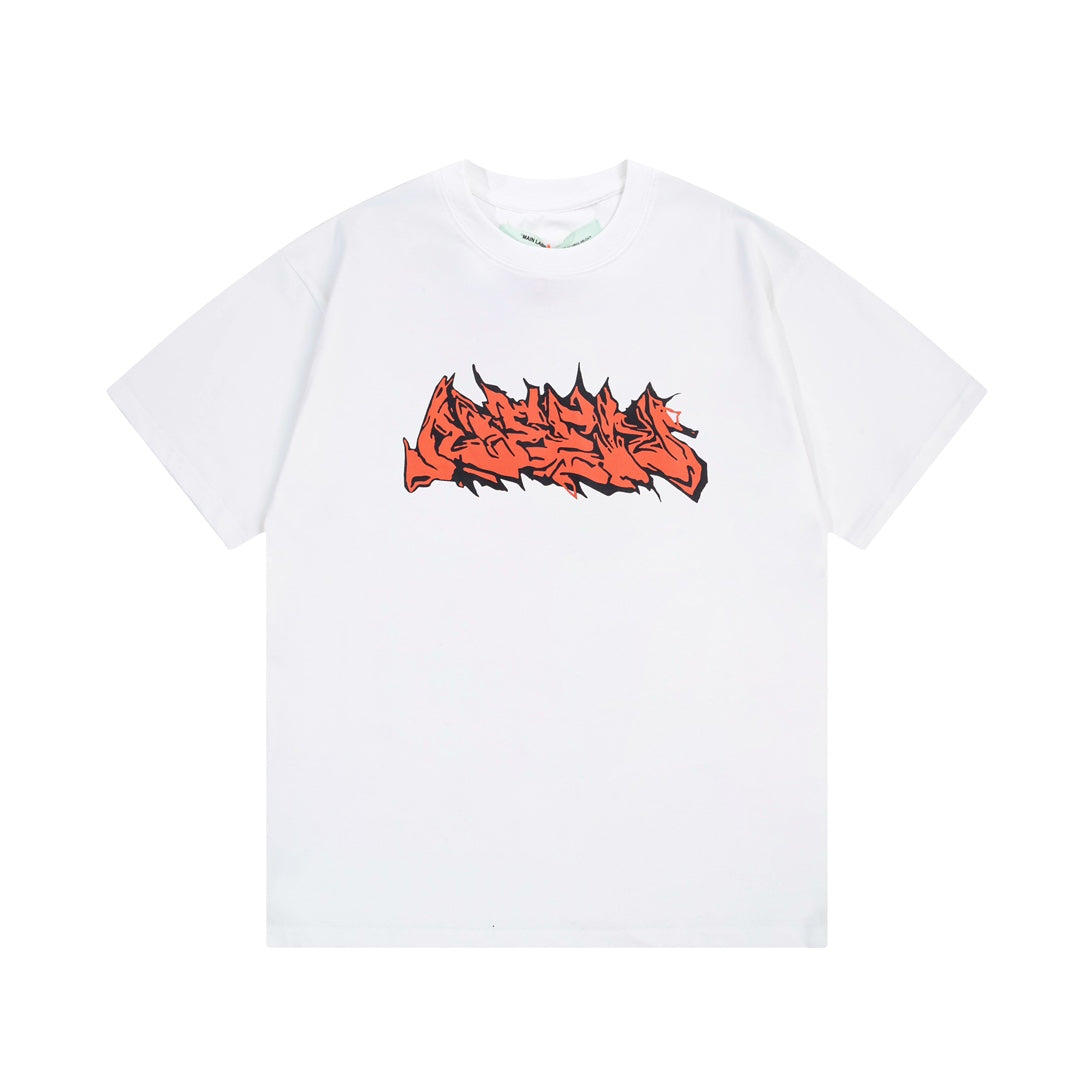 Off-White Off Graffiti Logo Short Sleeve T-Shirt