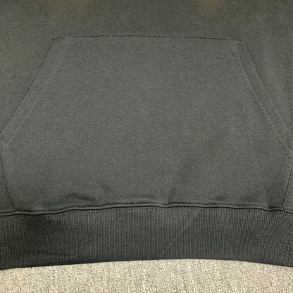 Off-White arrow logo print hooded sweater yellow