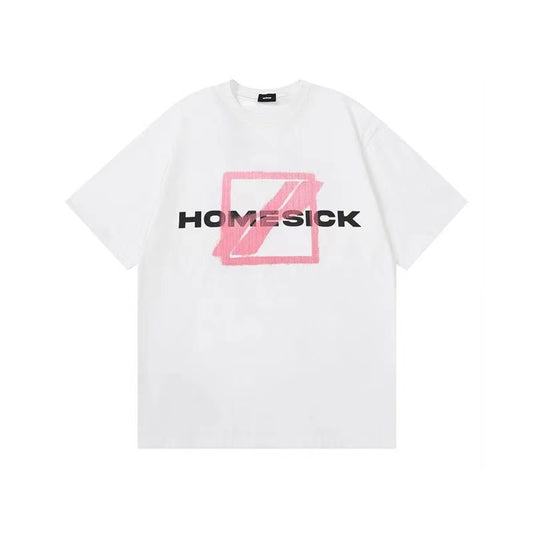 WE11DONE Homesick Print Tee White