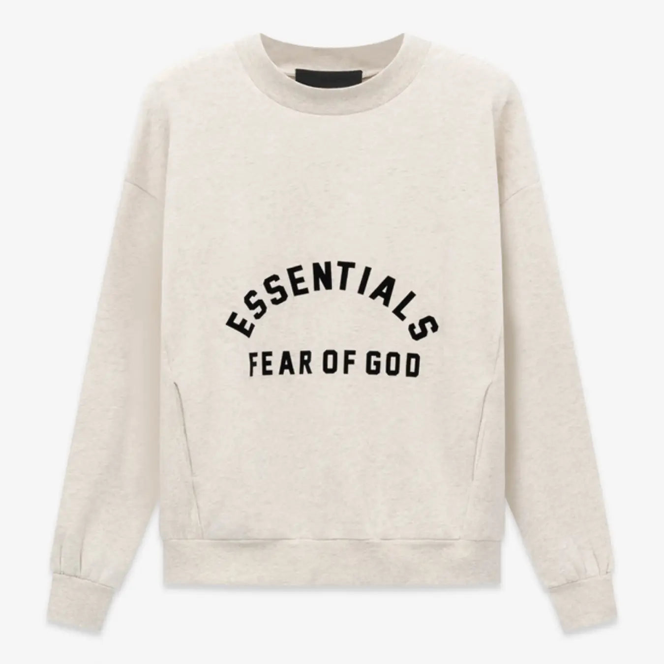 FOG FEAR OF GOD 23 double line semi-arc round neck sweatshirt ESSENTIALS casual top