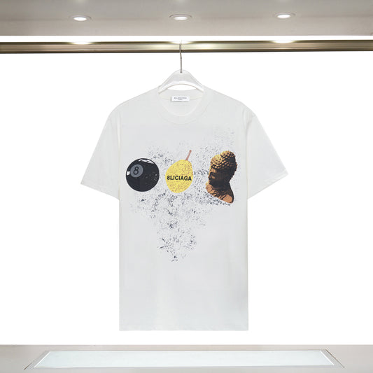 Balenciga logo tee 9073 white