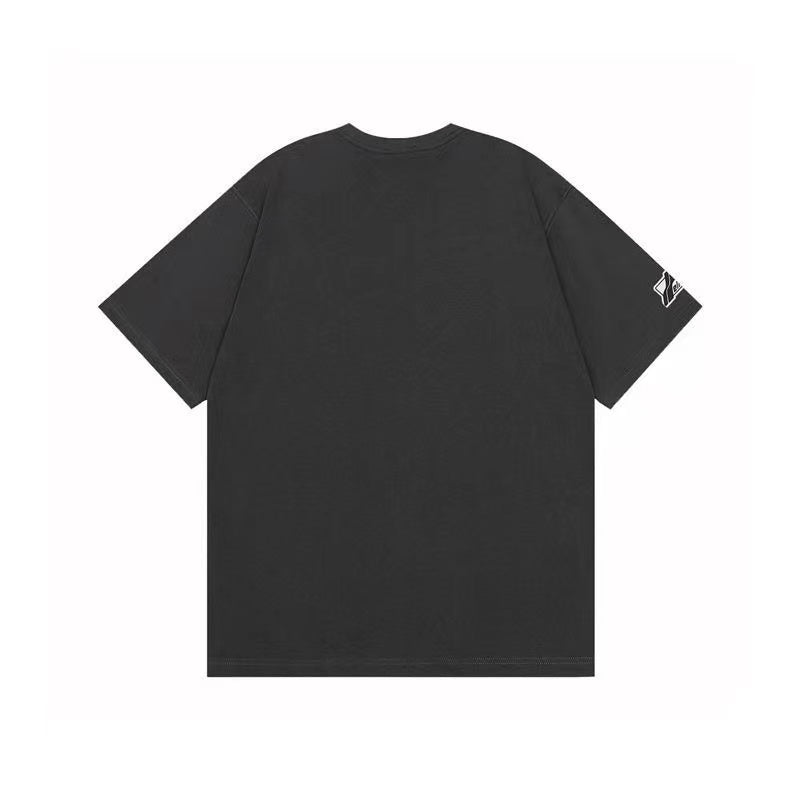 WE11DONE Letter Print Tee Grey