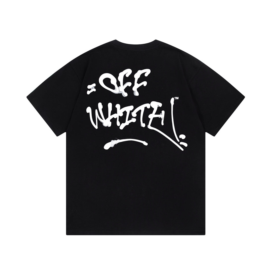 Off-White Off Graffiti Logo Short Sleeve T-Shirt