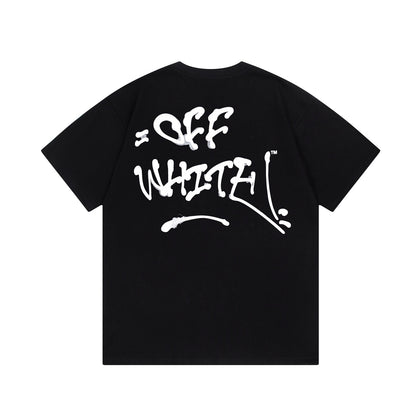 Off-White Off Graffiti Logo Short Sleeve T-Shirt