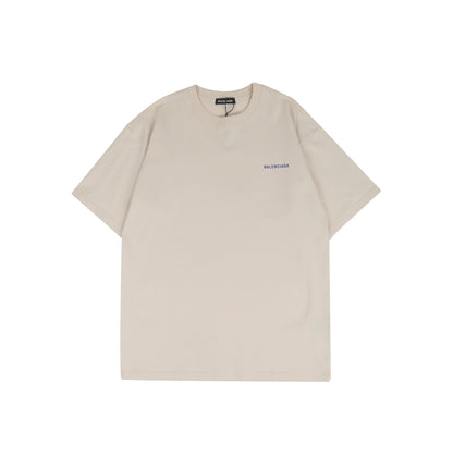 Balenciga logo tee LX008 khaki
