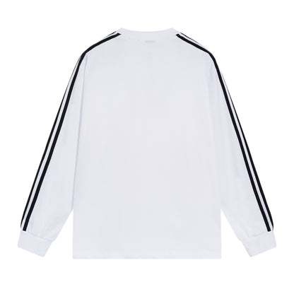 Balenciga jointly Adidas logo tee p105 white