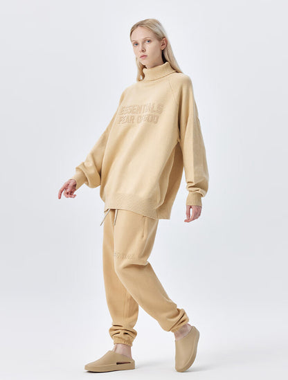 FEAR OF GOD ESSENTIALS 23 double stitch turtleneck sweater