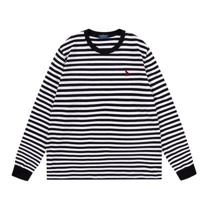 Ralph Lauren striped sweatshirt white/black