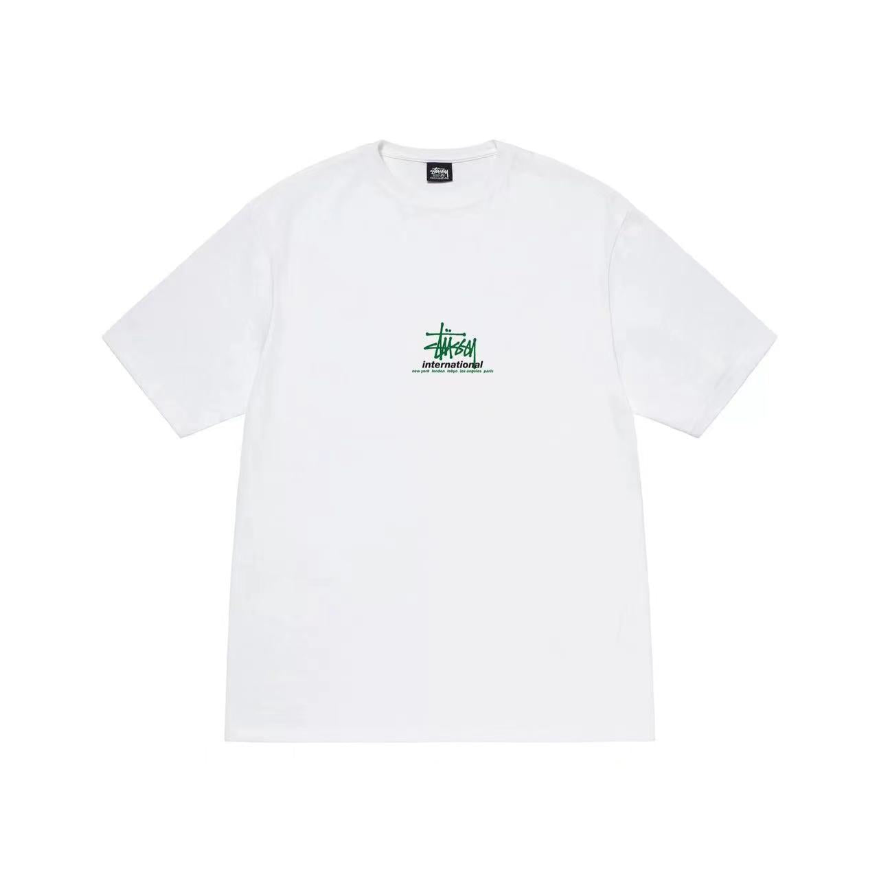 STUSSY INTERNATIONAL TEE WHITE