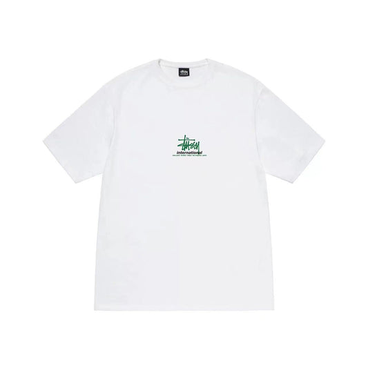 STUSSY INTERNATIONAL TEE WHITE
