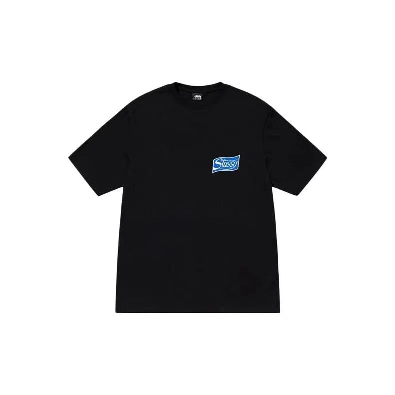 STUSSY COLA TEE BLACK