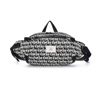 FEAR OF GOD ESSENTIALS Printed Triangle Waist Pouch