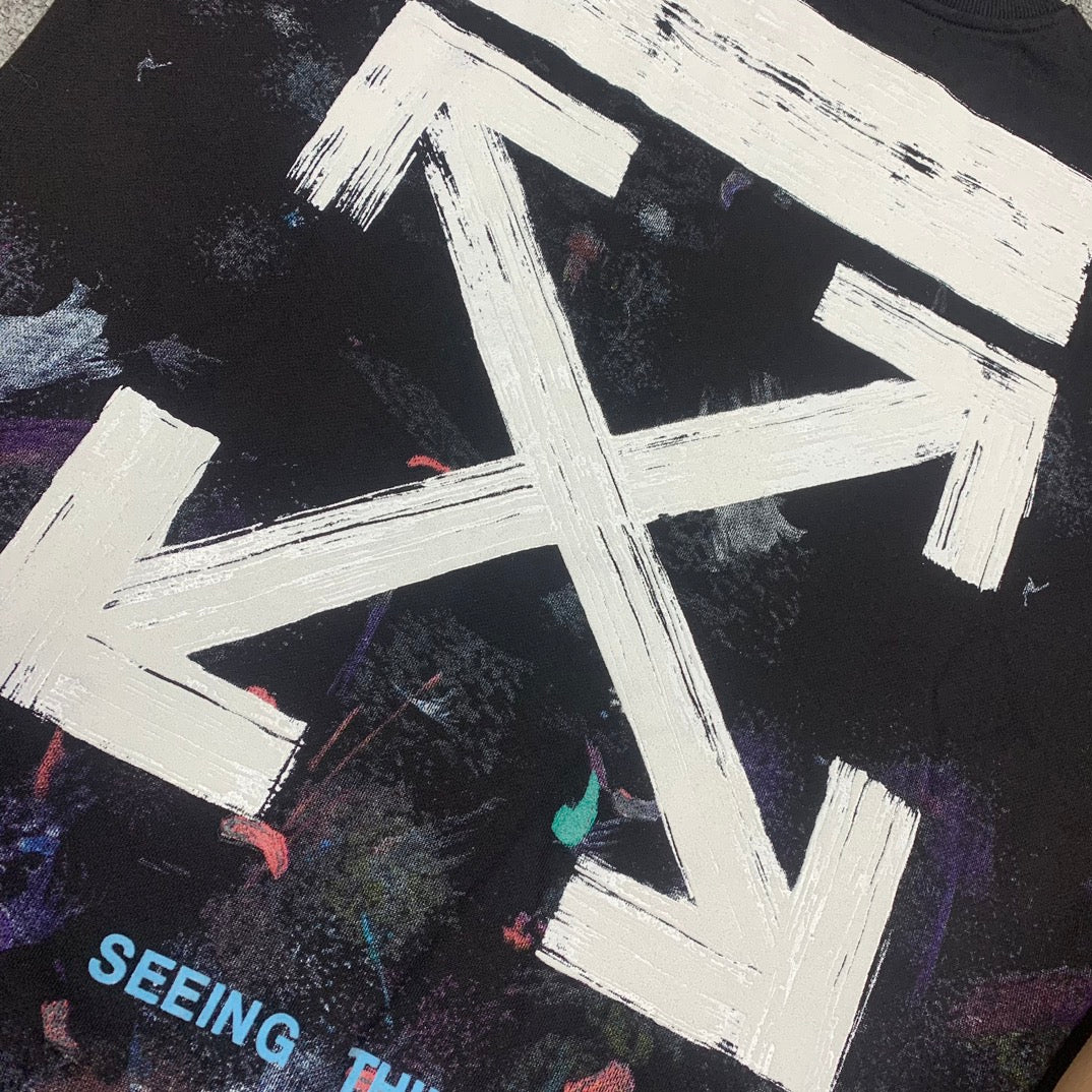 Off-White fireworks arrow hoodie