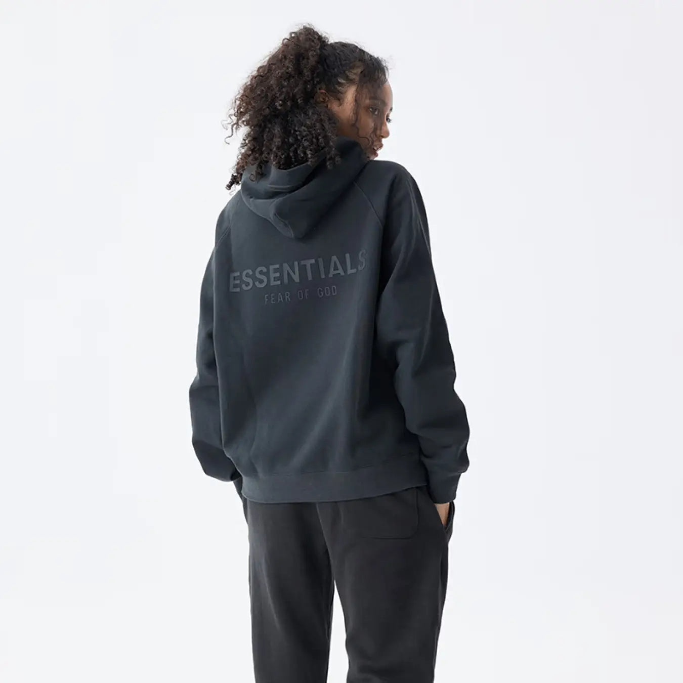FOG FEAR OF GOD 21 double line hoodie ESSENTIALS casual retro sweatshirt