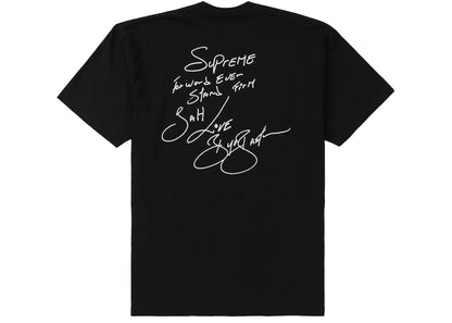 Supreme Buju Banton Tee Black