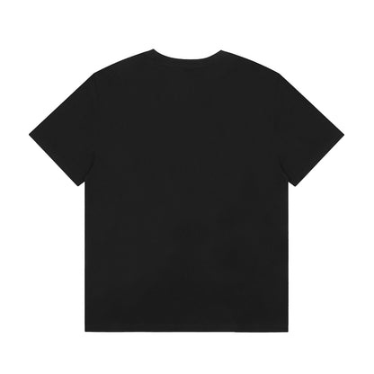 Travis Scott Shouting Face Print T shirt Black