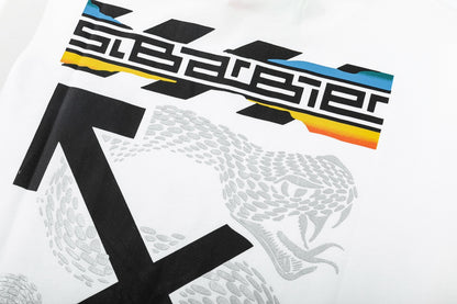 Off-White Snake Arrow Embroidered T-shirt
