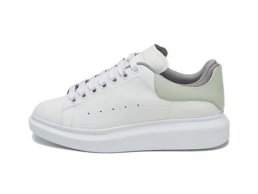 Alexander Mcqueen Women's Oversized Sneaker in White/mint/cement