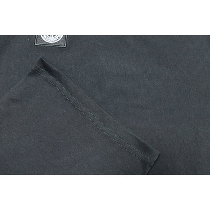 Stone Island Logo Tee In Black