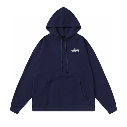 STUSSY 8 BALL HOODIE BLUE