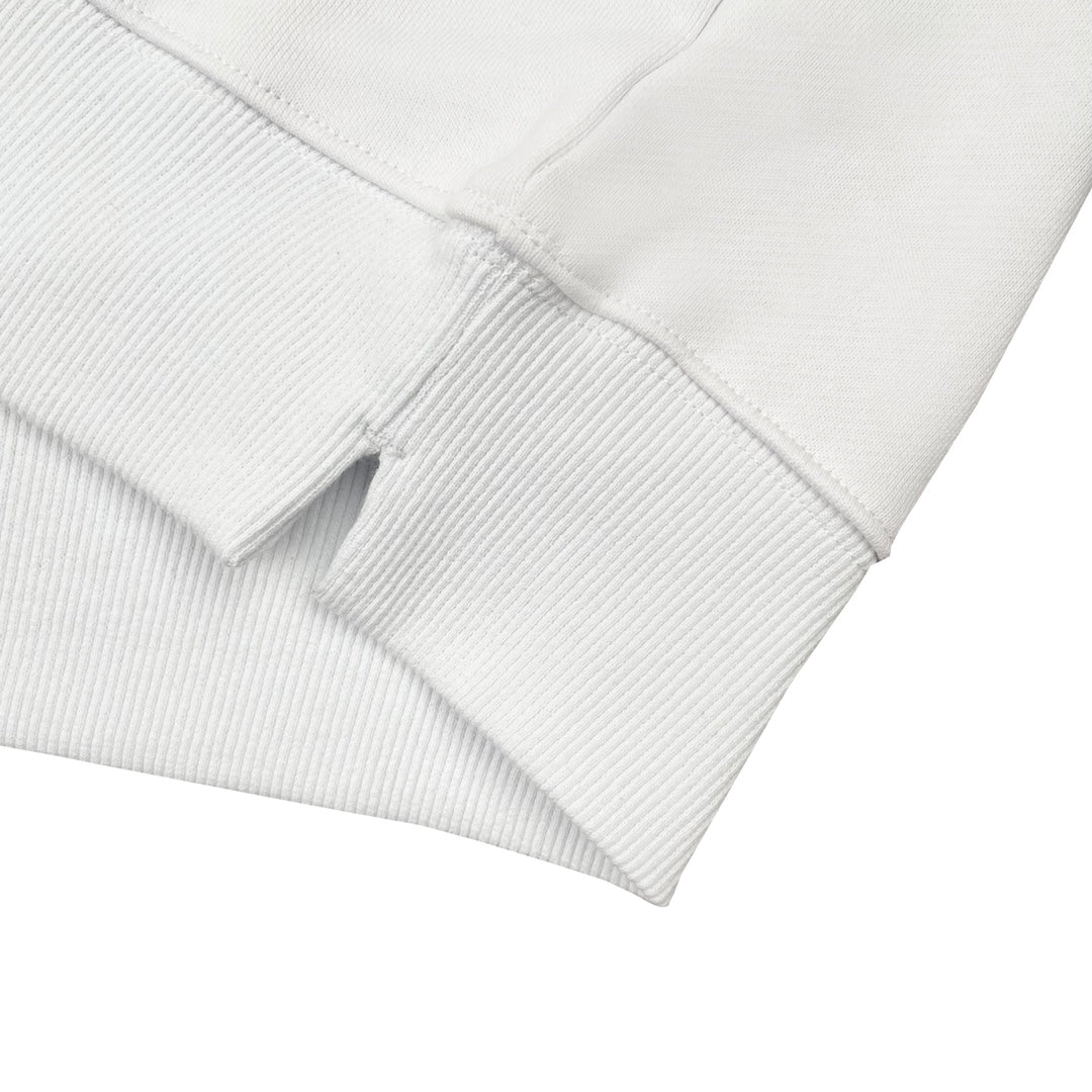 Off-White bamboo arrow print hoodie white