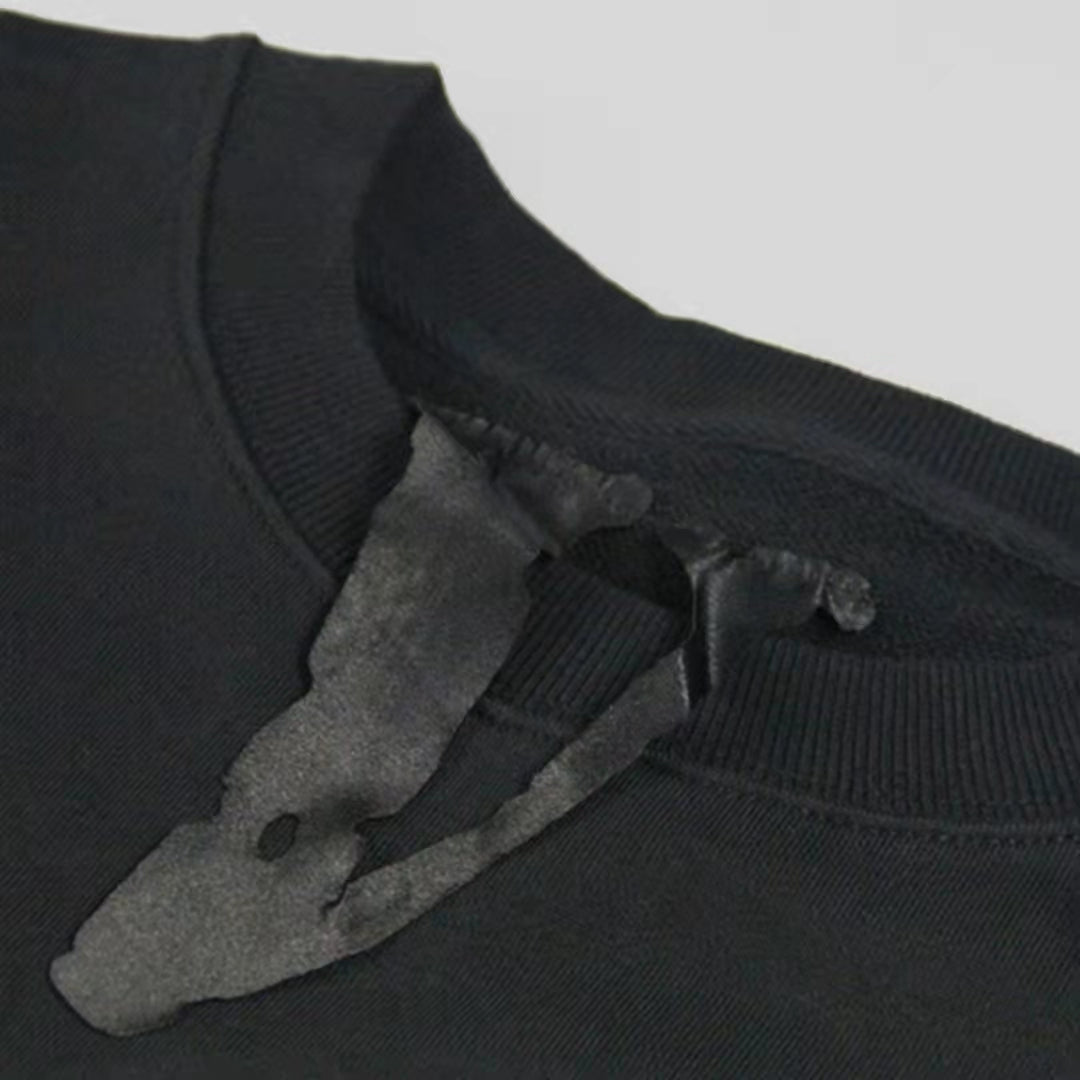 VLONE Logo Print Hoodie Black/Purple