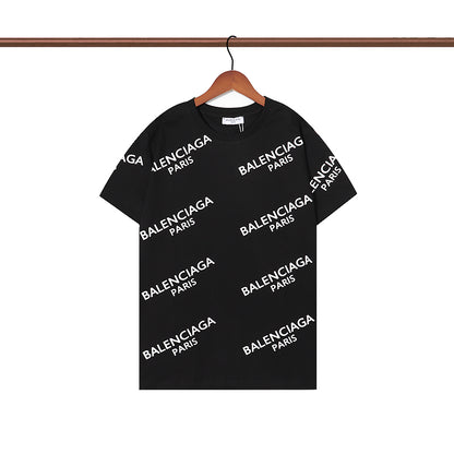Balenciga logo tee qn821 black