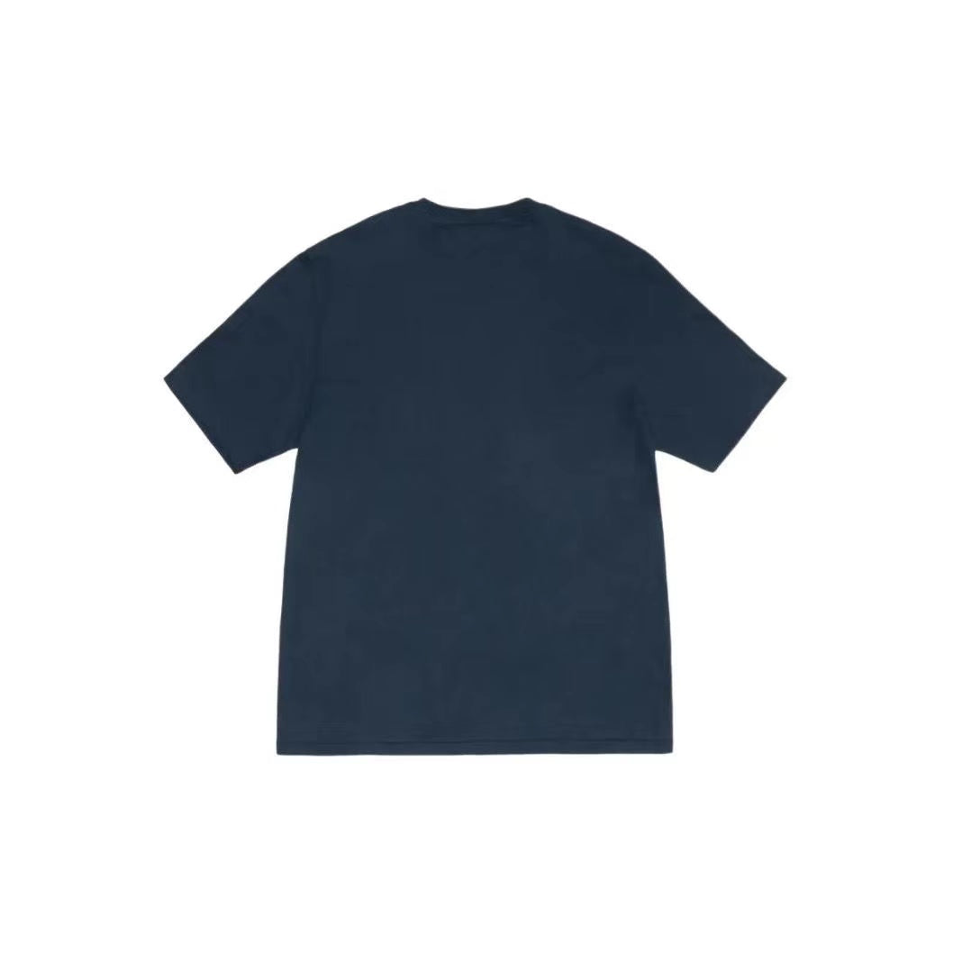 STUSSY NO.5 TEE NAVY