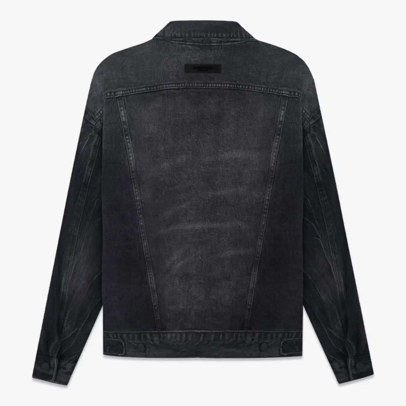 FOG FEAR OF GOD 22 multi-line denim jacket ESSENTIALS retro washed distressed jacket