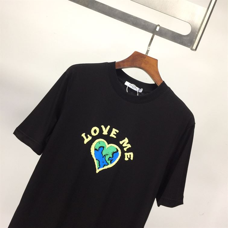 GIVENCHY LOVE ME PRINTED COTTON-JERSEY T-SHIRT – GTS010