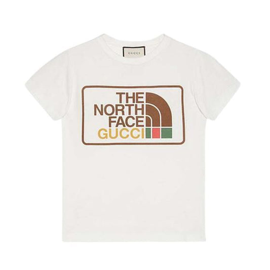 THE NORTH FACE X GUCCI OVERSIZE T-SHIRT IN WHITE – GGS001