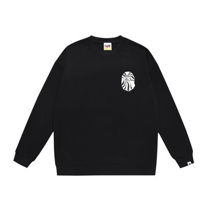 A Bathing Ape 3D Logo Print Hoodie Black