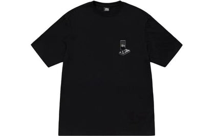 STUSSY DOMINO'S TEE BLACK