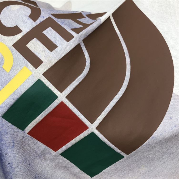 GUCCI IVORY HEAVY JERSEY WITH THE NORTH FACE X GUCCI TRAIL PRINT – GGS008