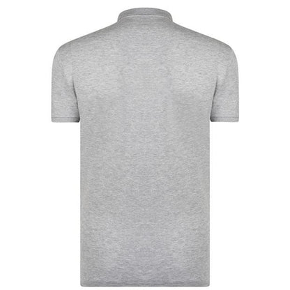 Ralph Lauren Slim Fit Stretch Mesh Polo Grey/Navy